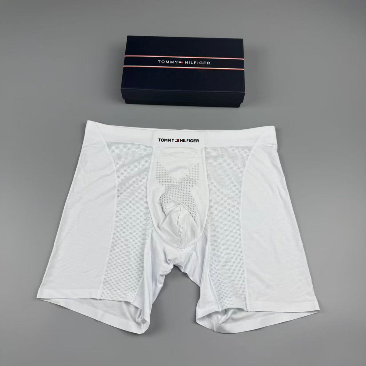 Tommy Hilfiger Logo Detail Men's Boxer Briefs - 3-Piece Box