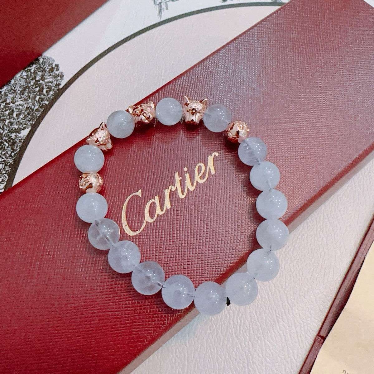 Martin Graham bracelet in polished metal-tone – front view