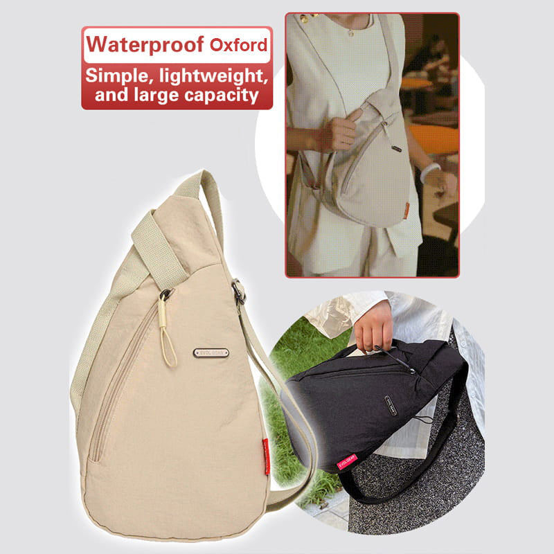 Oxford Unisex Sling Bag with Adjustable Strap Clothing & Accessories