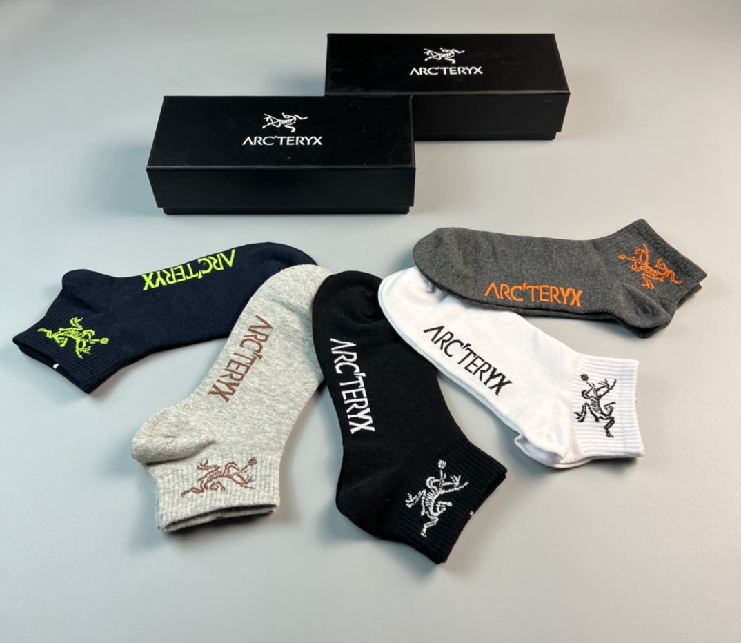 Arc'teryx Cotton Socks - 5-Pair Set