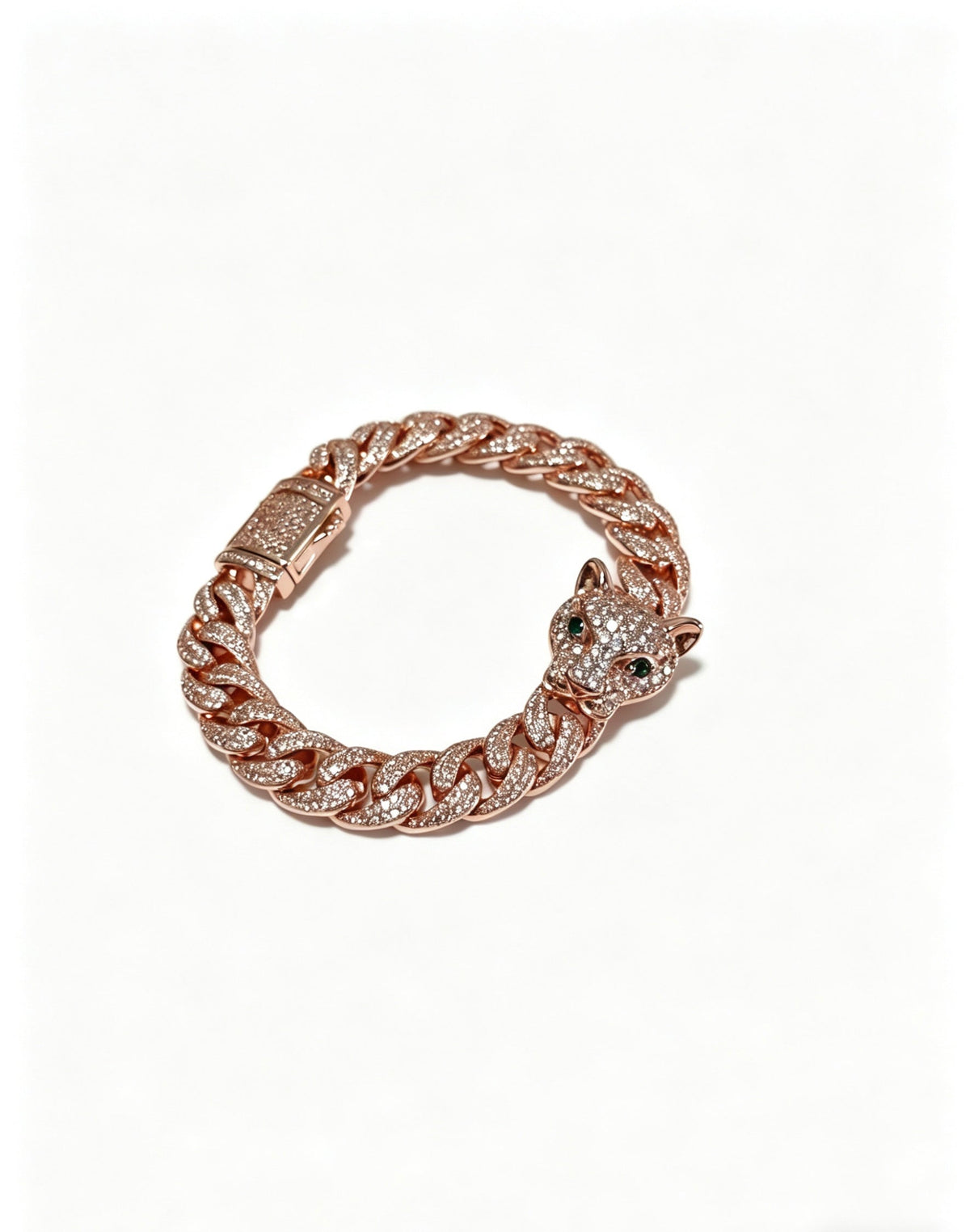 Martin Graham bracelet in polished metal-tone – front view