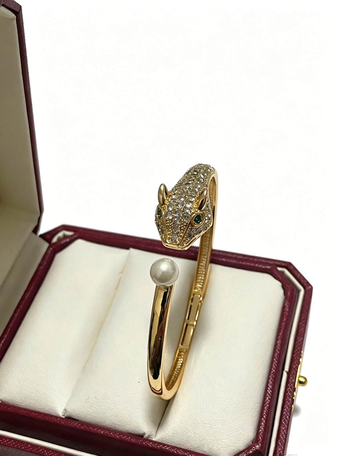 Martin Graham bracelet in polished metal-tone – front view