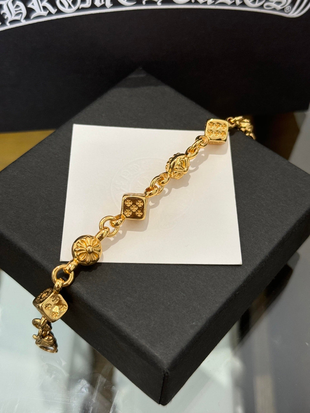Martin Graham jewelry accessory in polished metal-tone – front product view