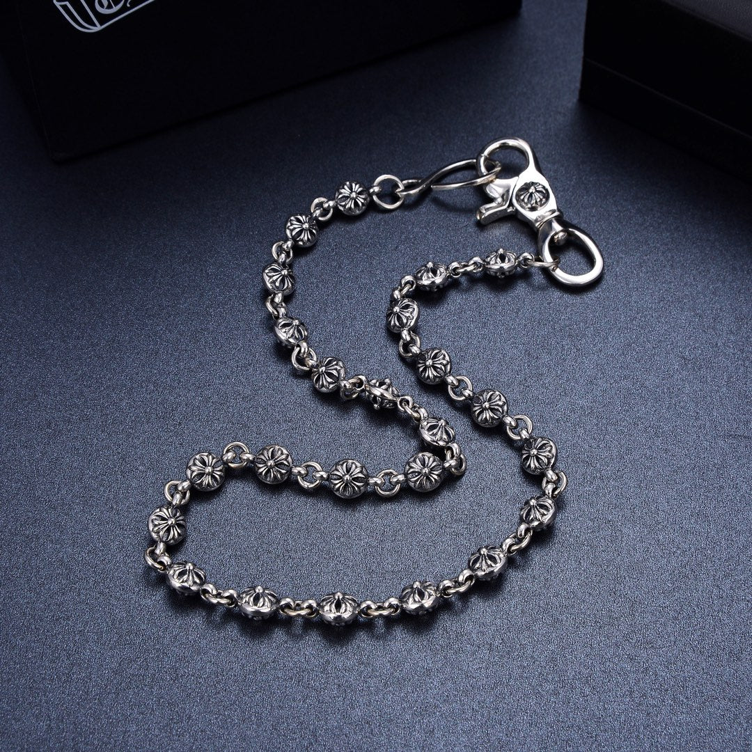 Martin Graham chain accessory in polished metal-tone – front product view