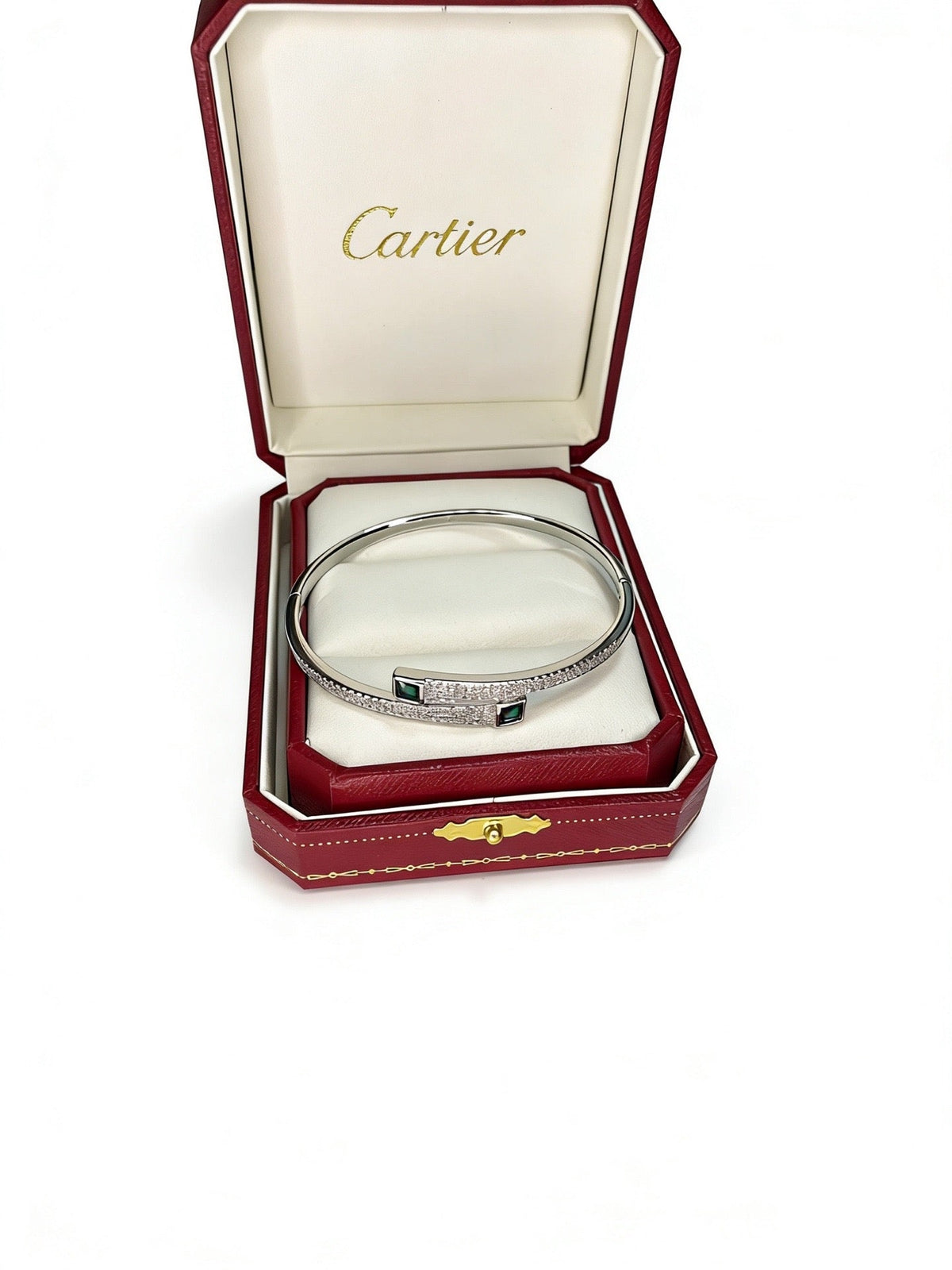Martin Graham bracelet in polished metal-tone – front view