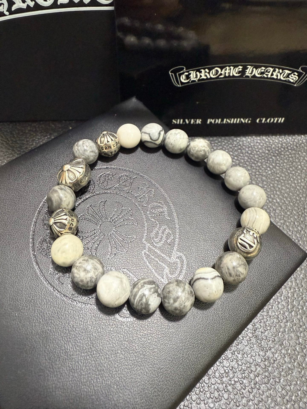 Martin Graham jewelry accessory in polished metal-tone – front product view