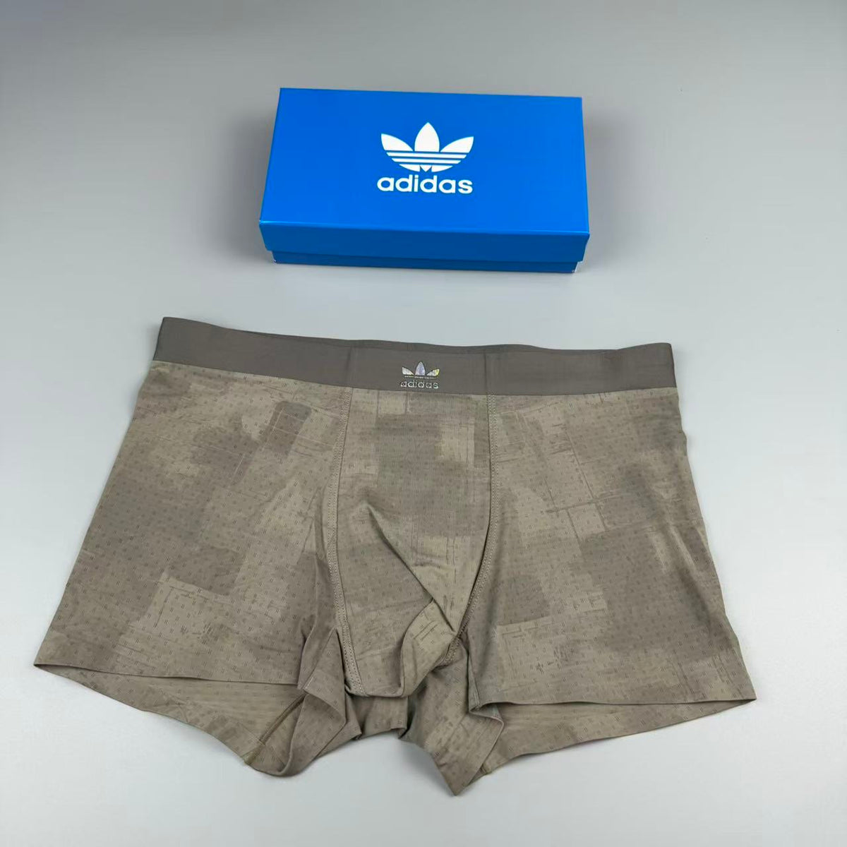 Adidas Logo Detail Men's Boxer Briefs - 3-Piece Box