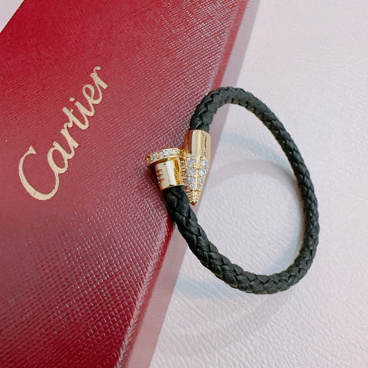 Martin Graham bracelet in polished metal-tone – front view