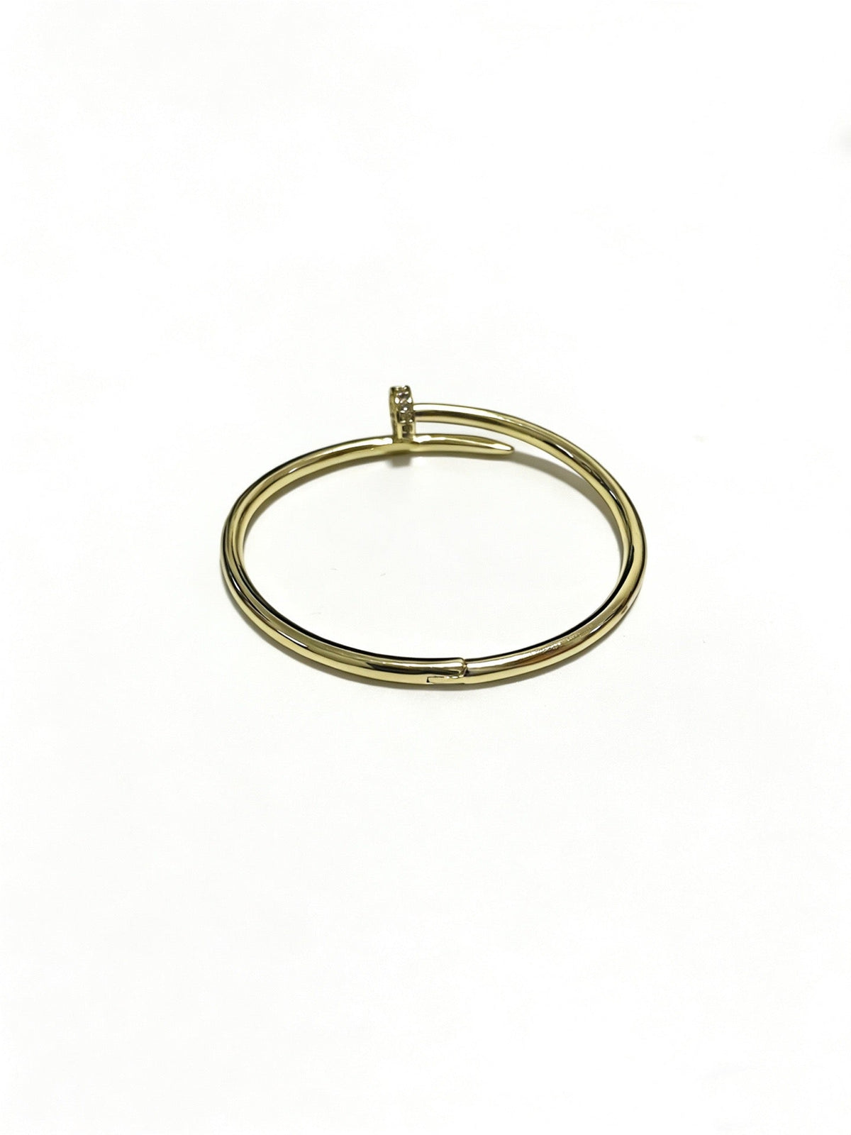 Martin Graham bracelet in polished metal-tone – front view