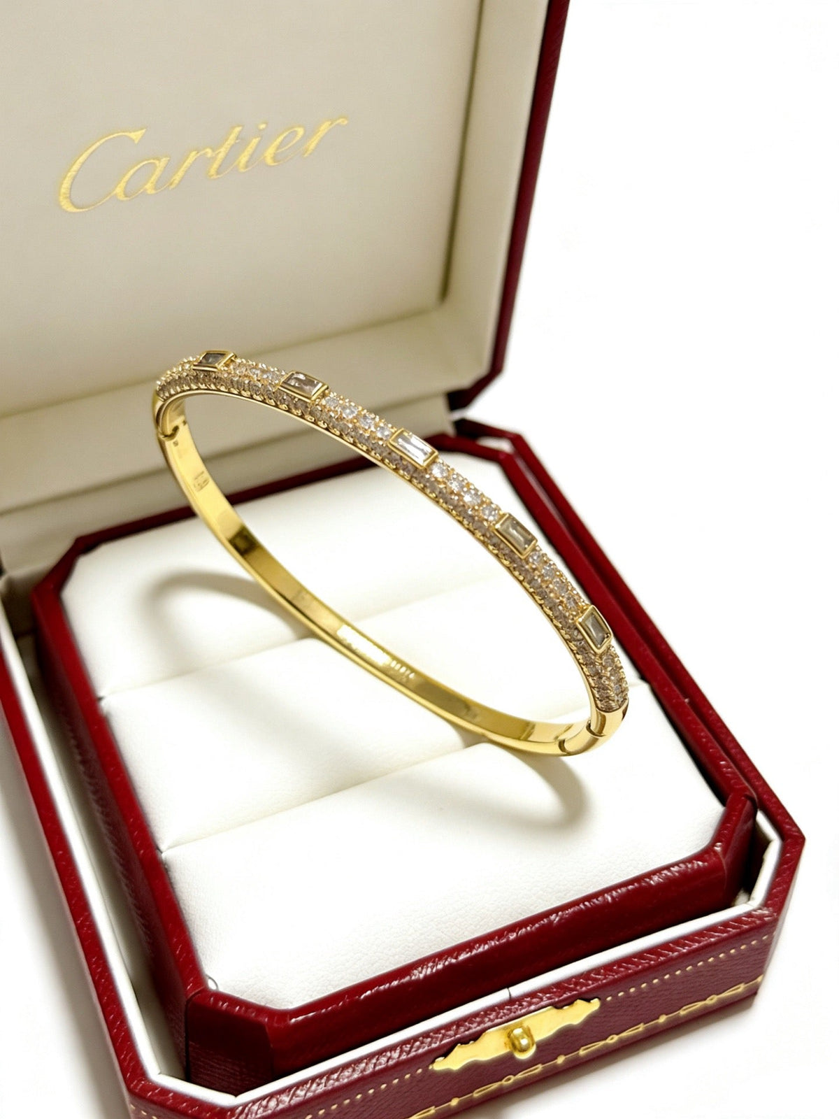 Martin Graham bracelet in polished metal-tone – front view