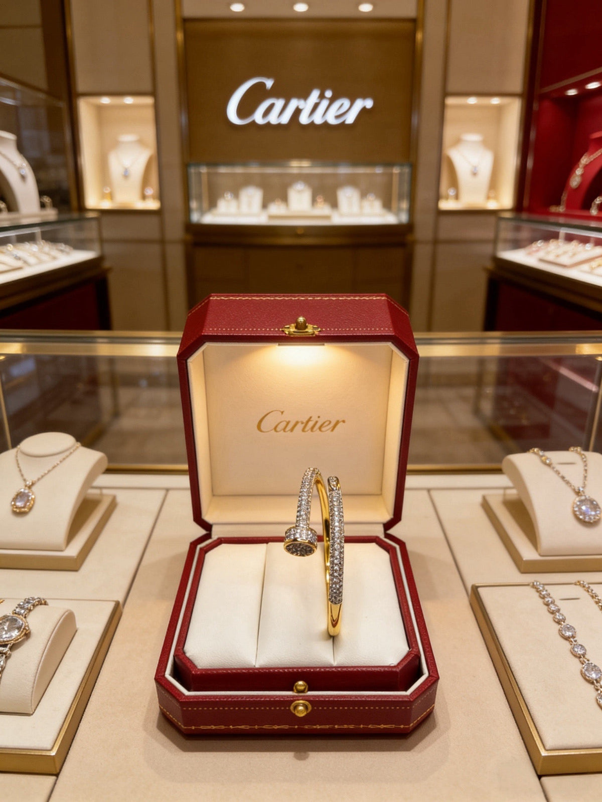 Martin Graham bracelet in polished metal-tone – front view