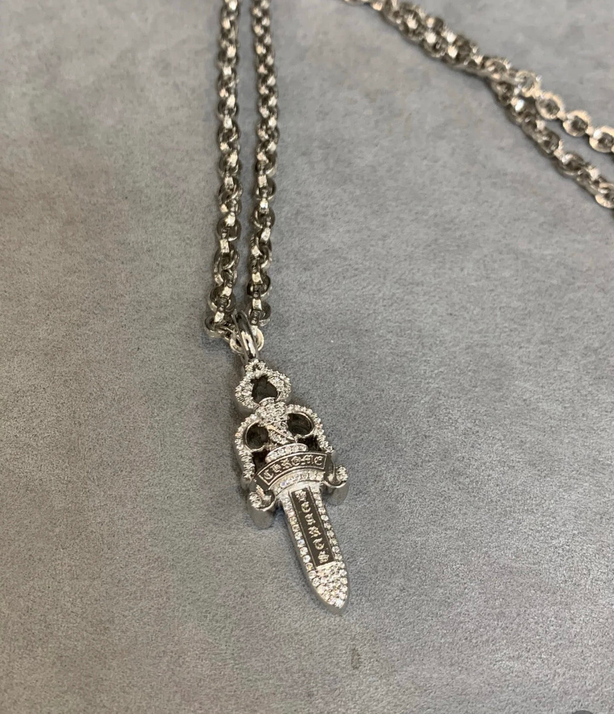 Martin Graham jewelry accessory in polished metal-tone – front product view