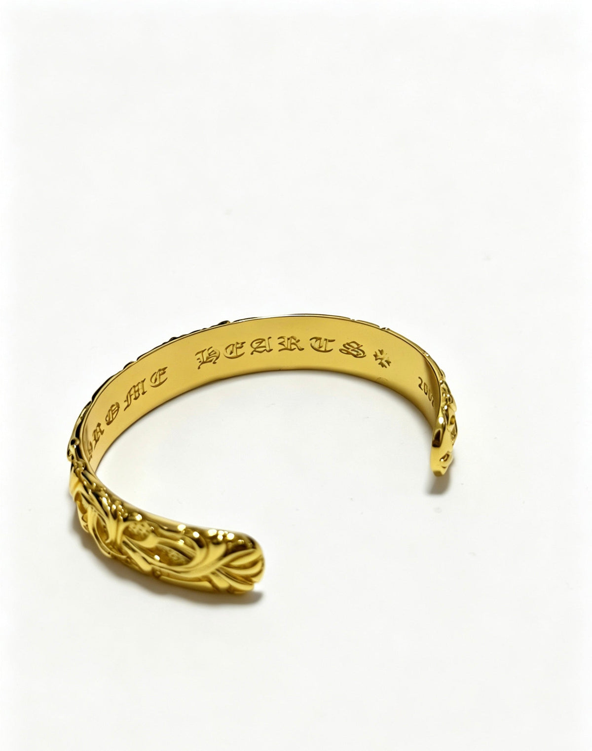 Martin Graham bracelet in polished metal-tone – front product view