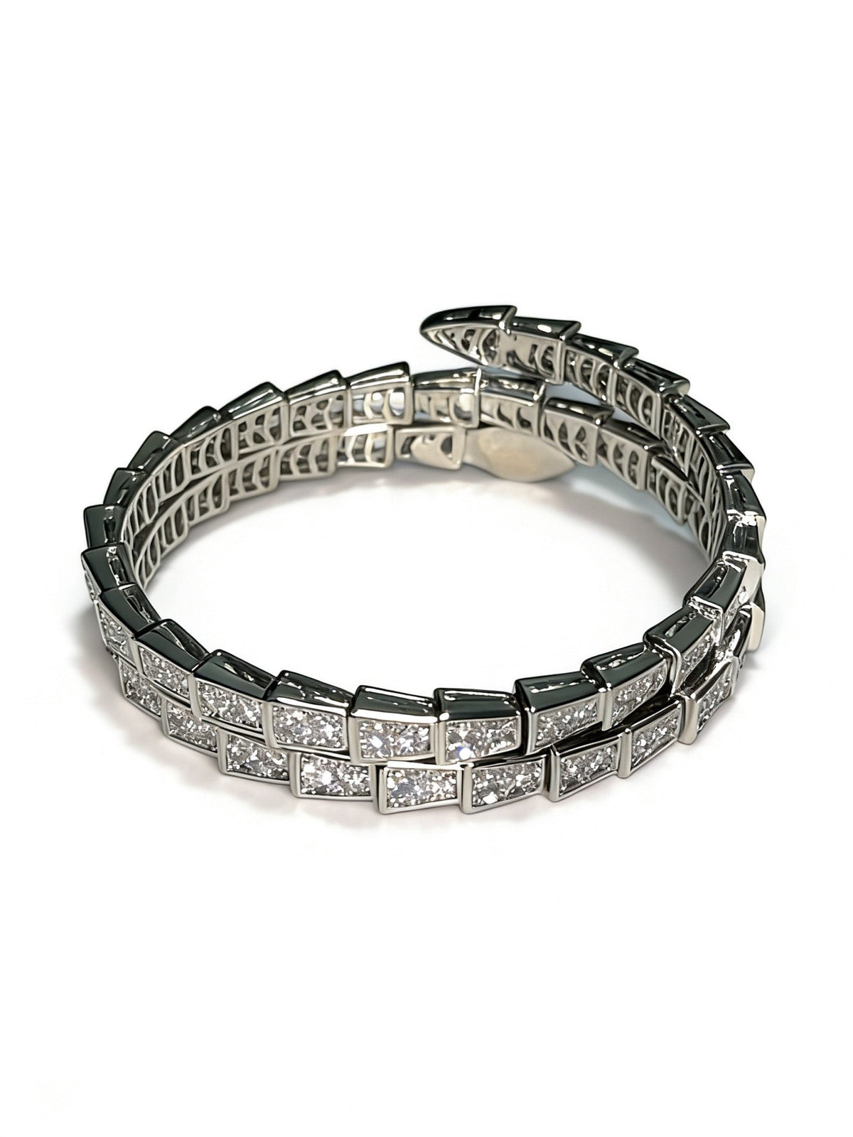 Martin Graham bracelet in polished metal-tone – front view