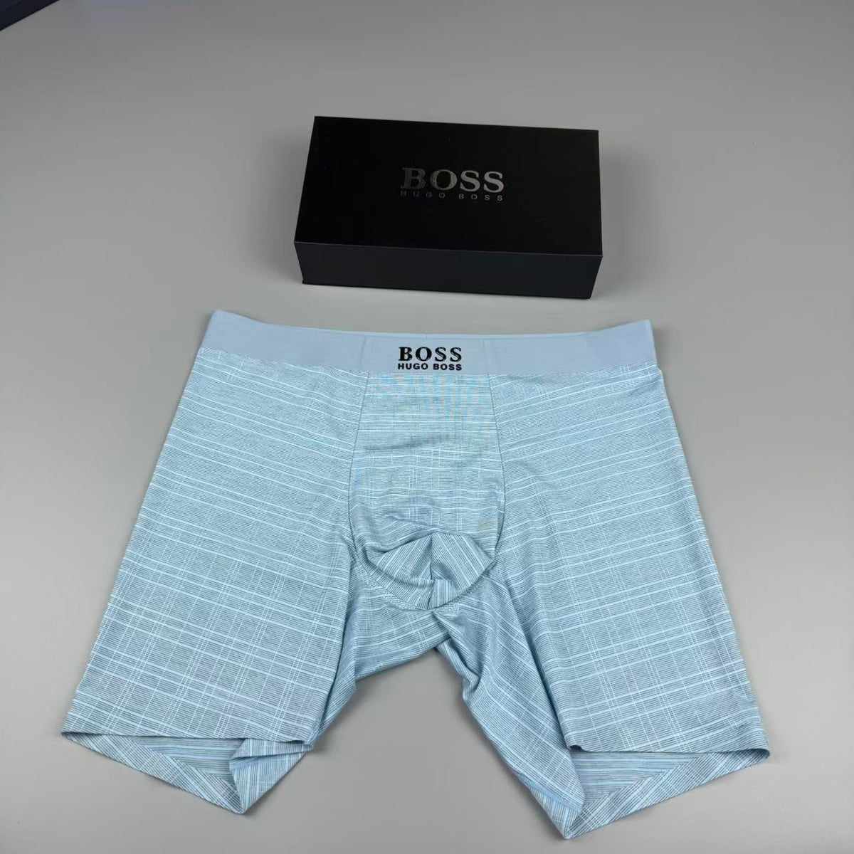 Boss Logo Detail Men's Boxer Briefs - 3-Piece Box