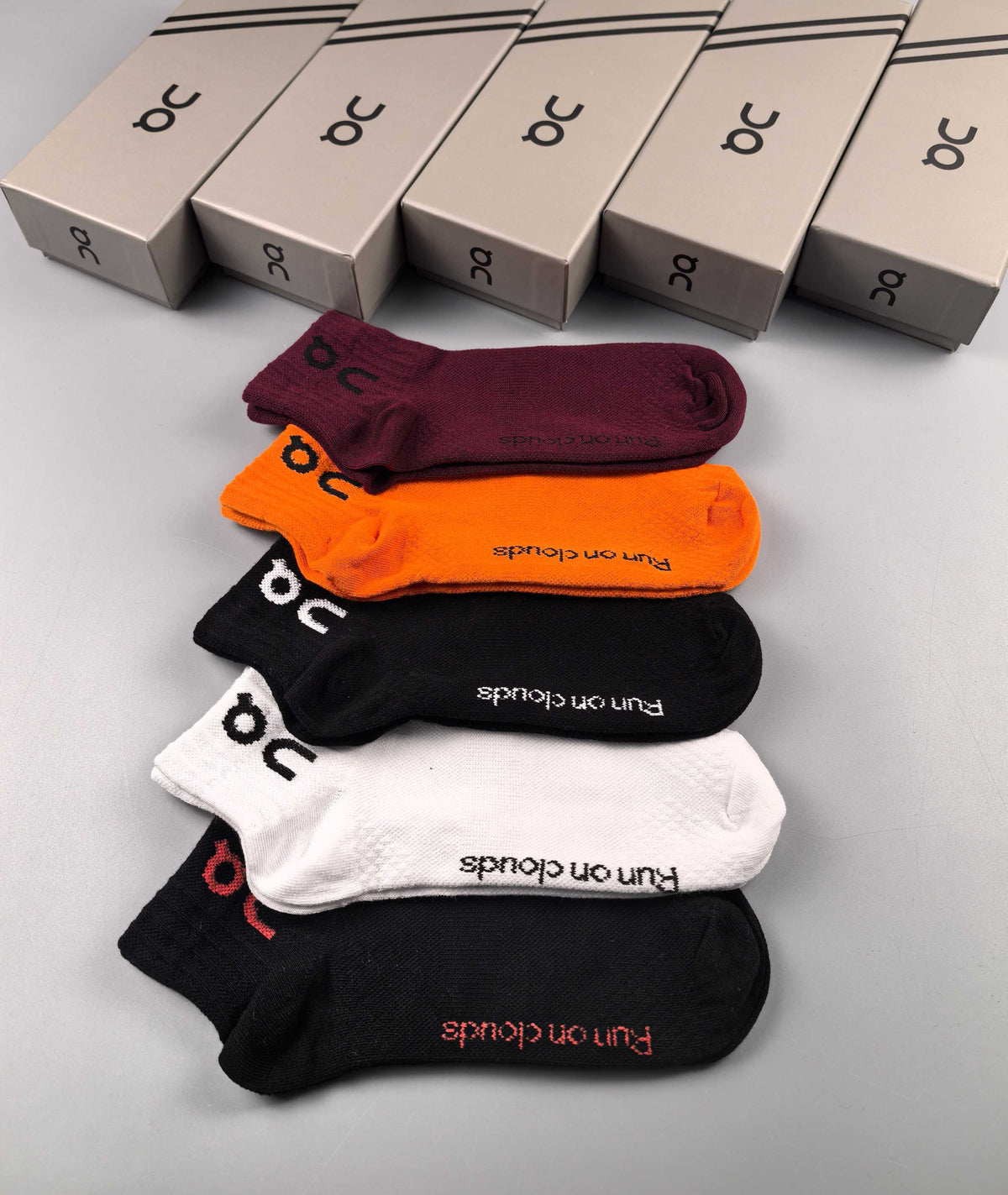 On Cotton Socks - 5-Pair Set