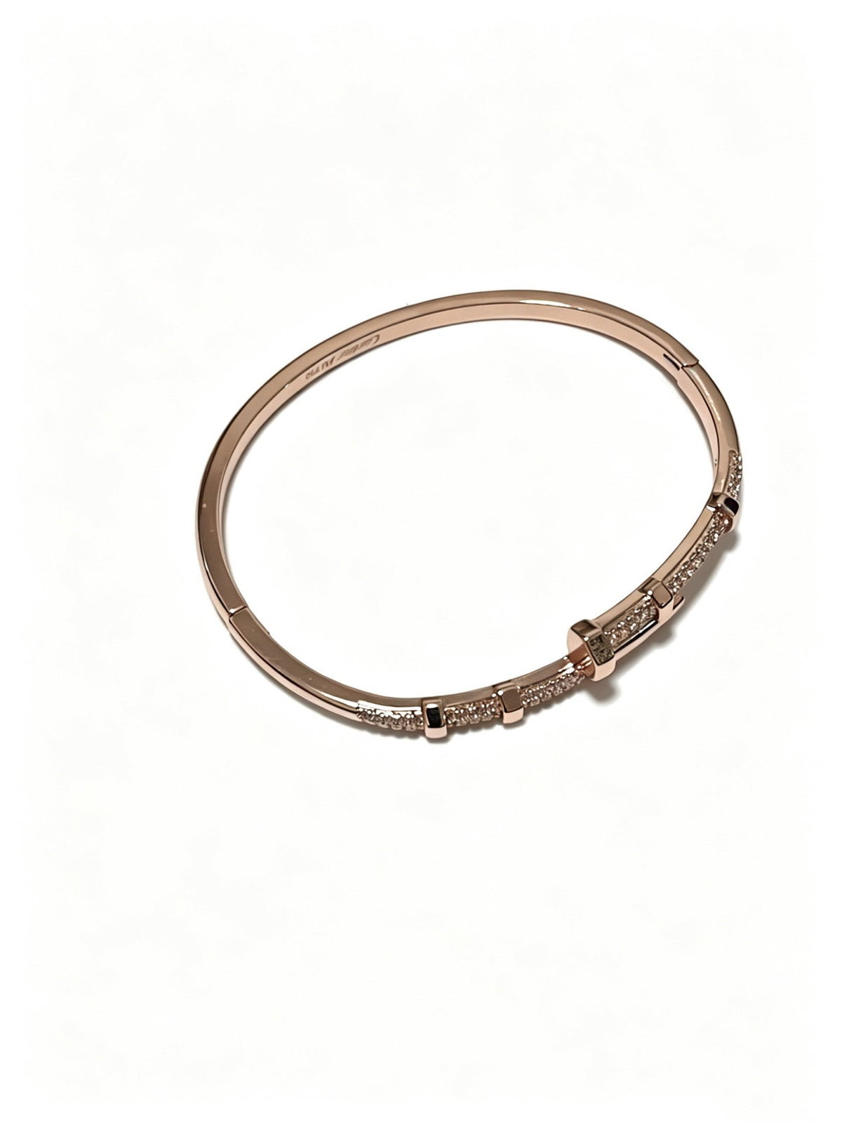Martin Graham bracelet in polished metal-tone – detail view