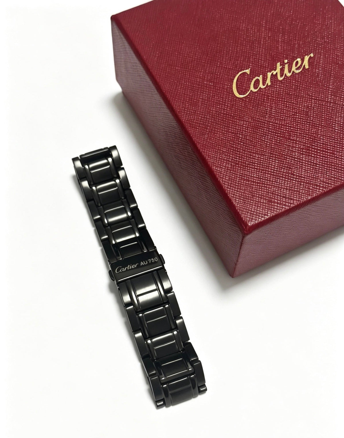 Martin Graham bracelet in polished metal-tone – detail view