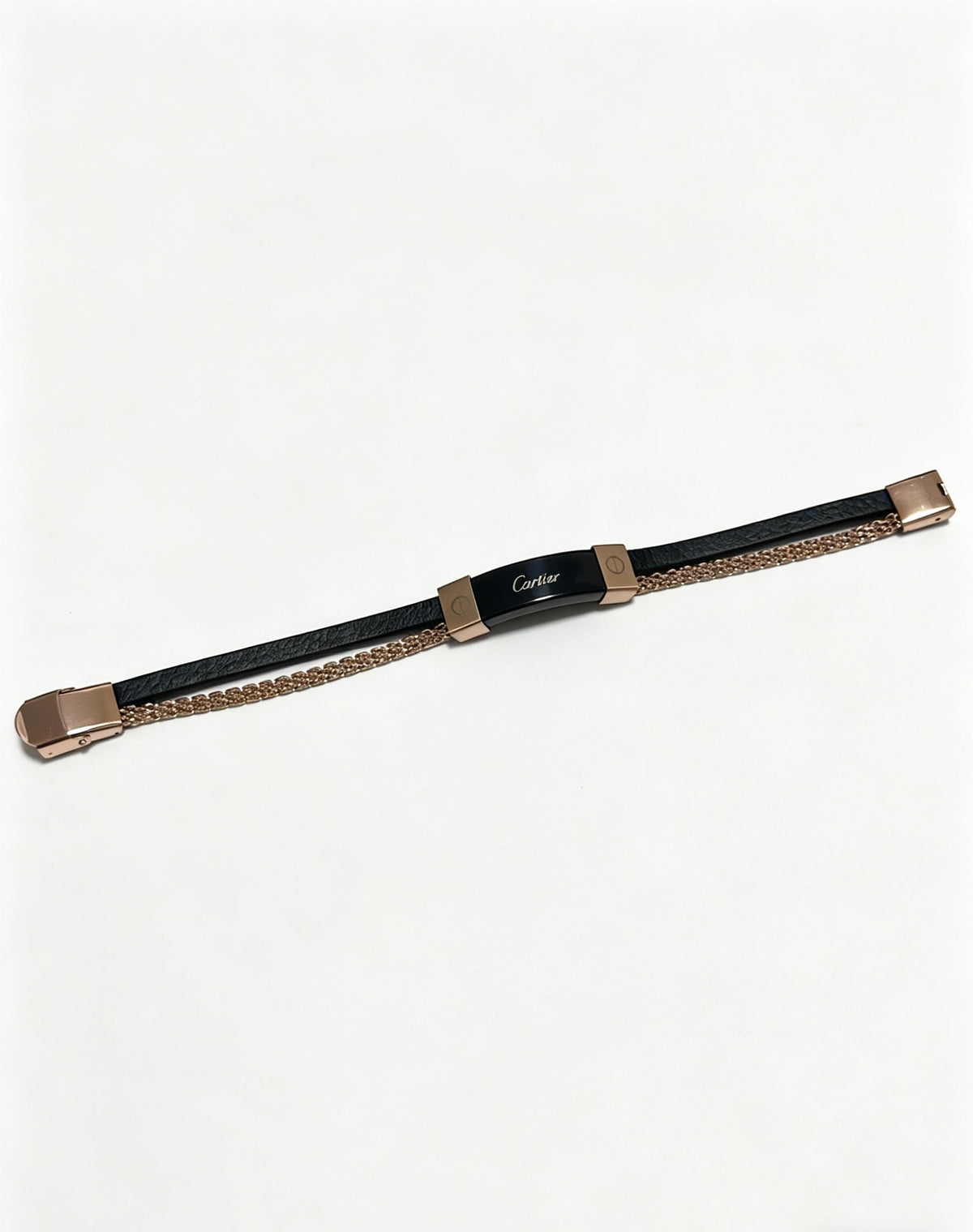 Martin Graham bracelet in polished metal-tone – detail view
