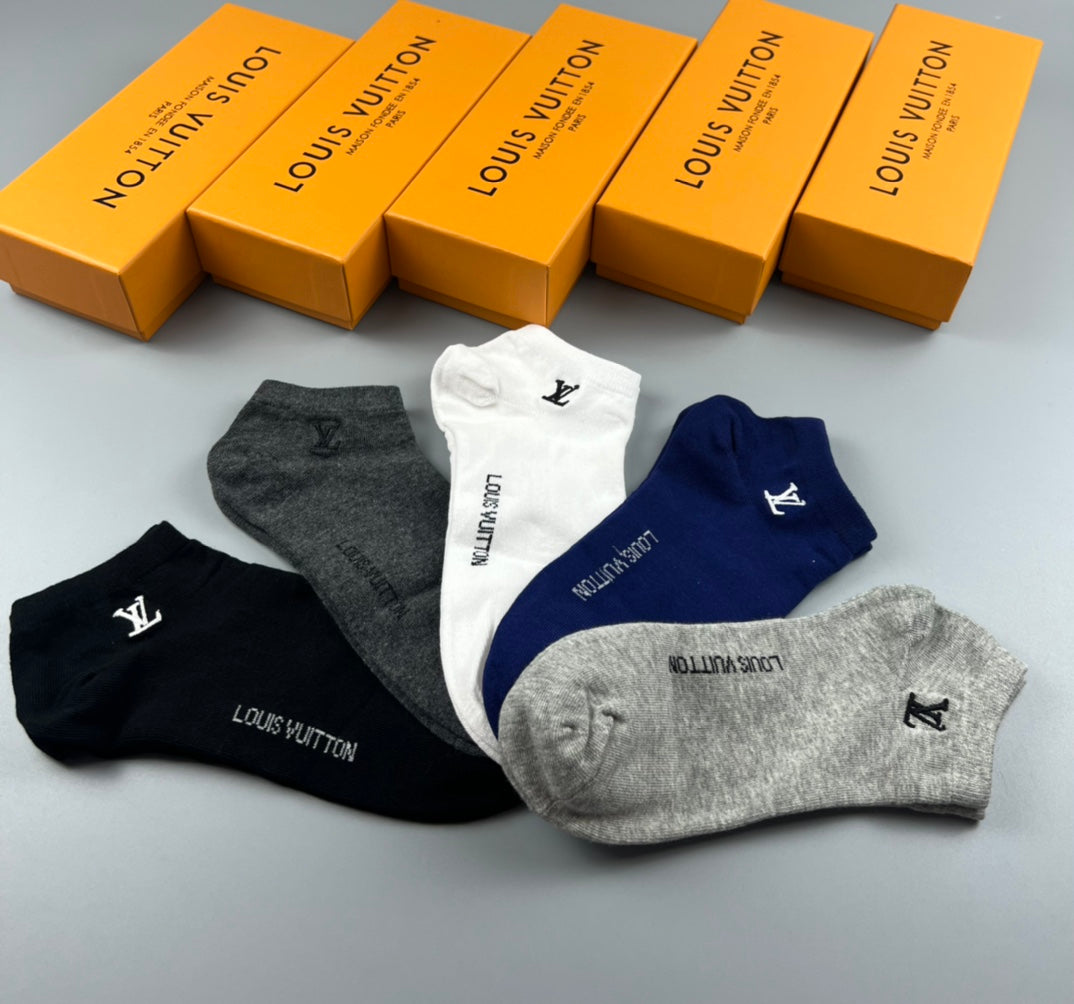 Unbranded No-Show Socks - 5-Pair Set