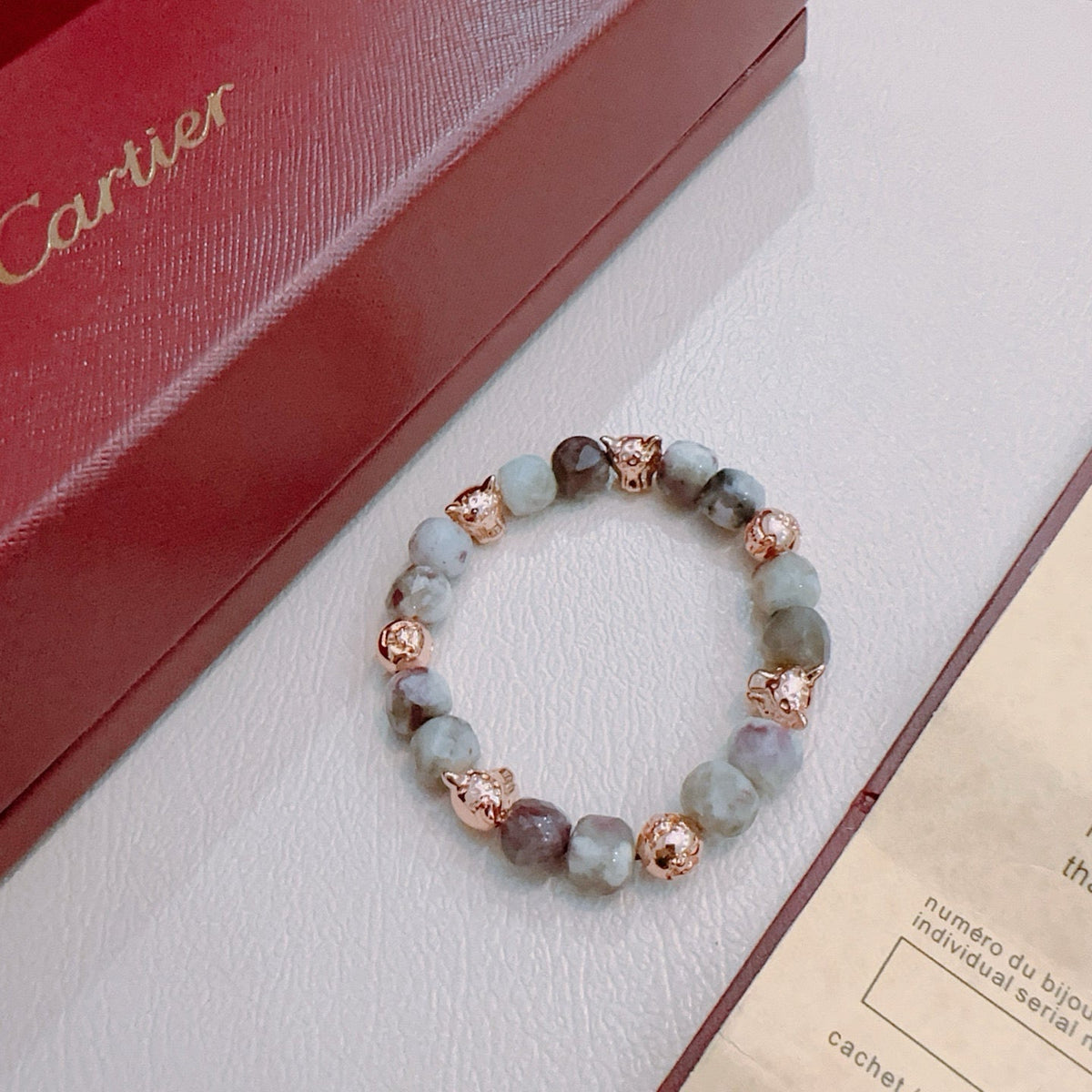 Martin Graham bracelet in polished metal-tone – detail view
