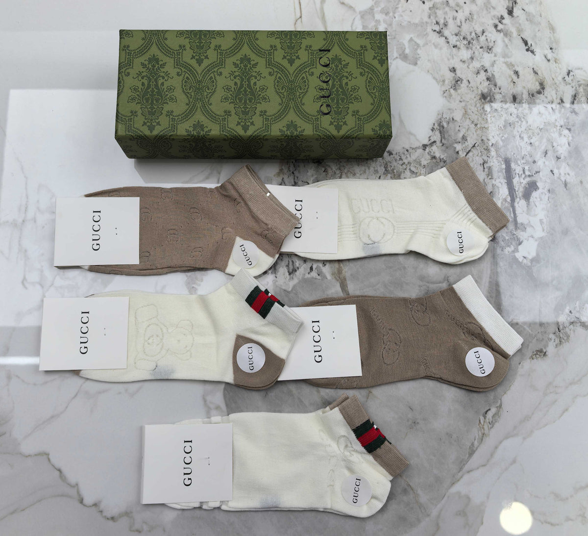 Gucci Modal Socks - 5-Pair Set