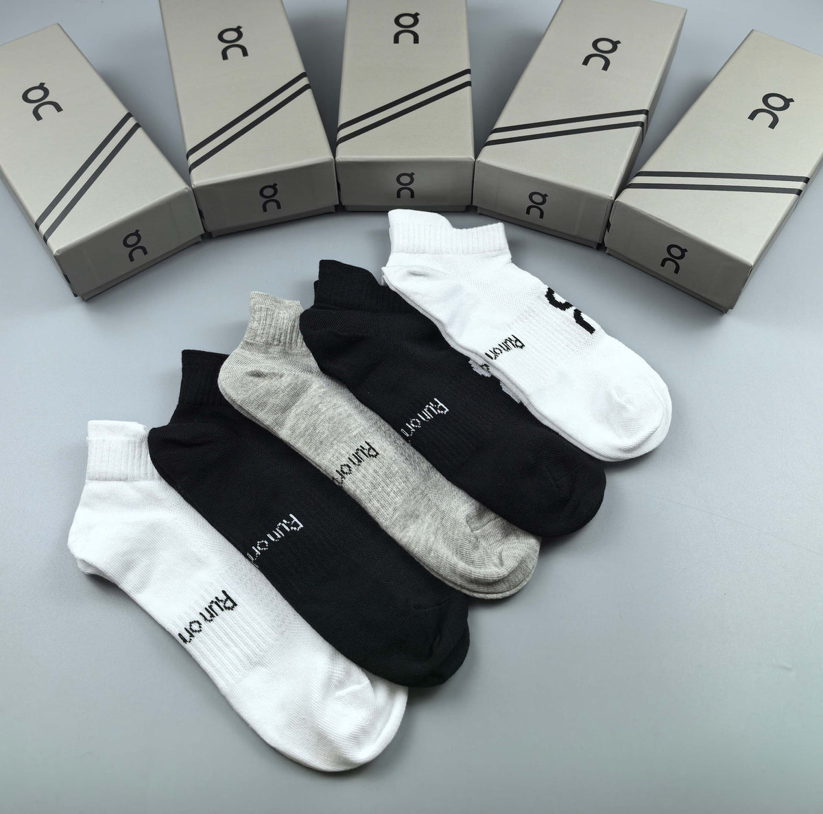 On Cotton Socks - 5-Pair Set