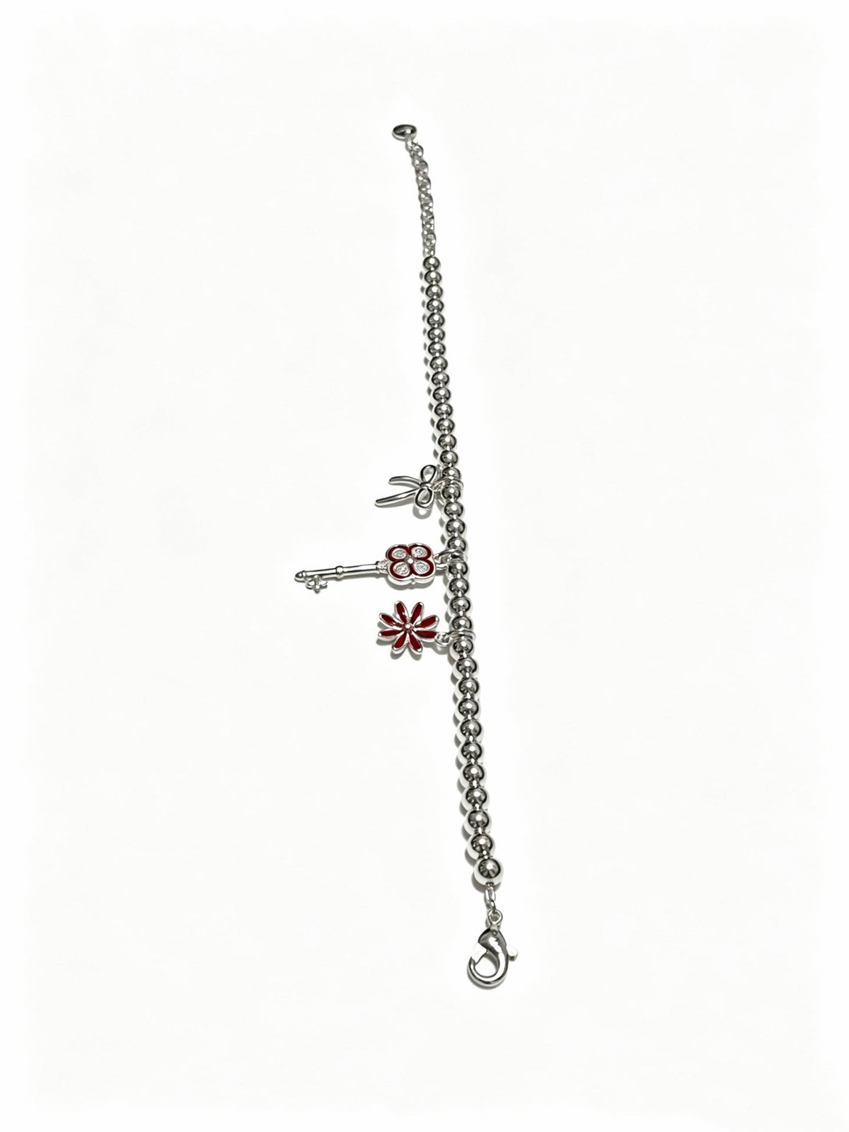 Martin Graham bracelet in polished metal-tone – detail view