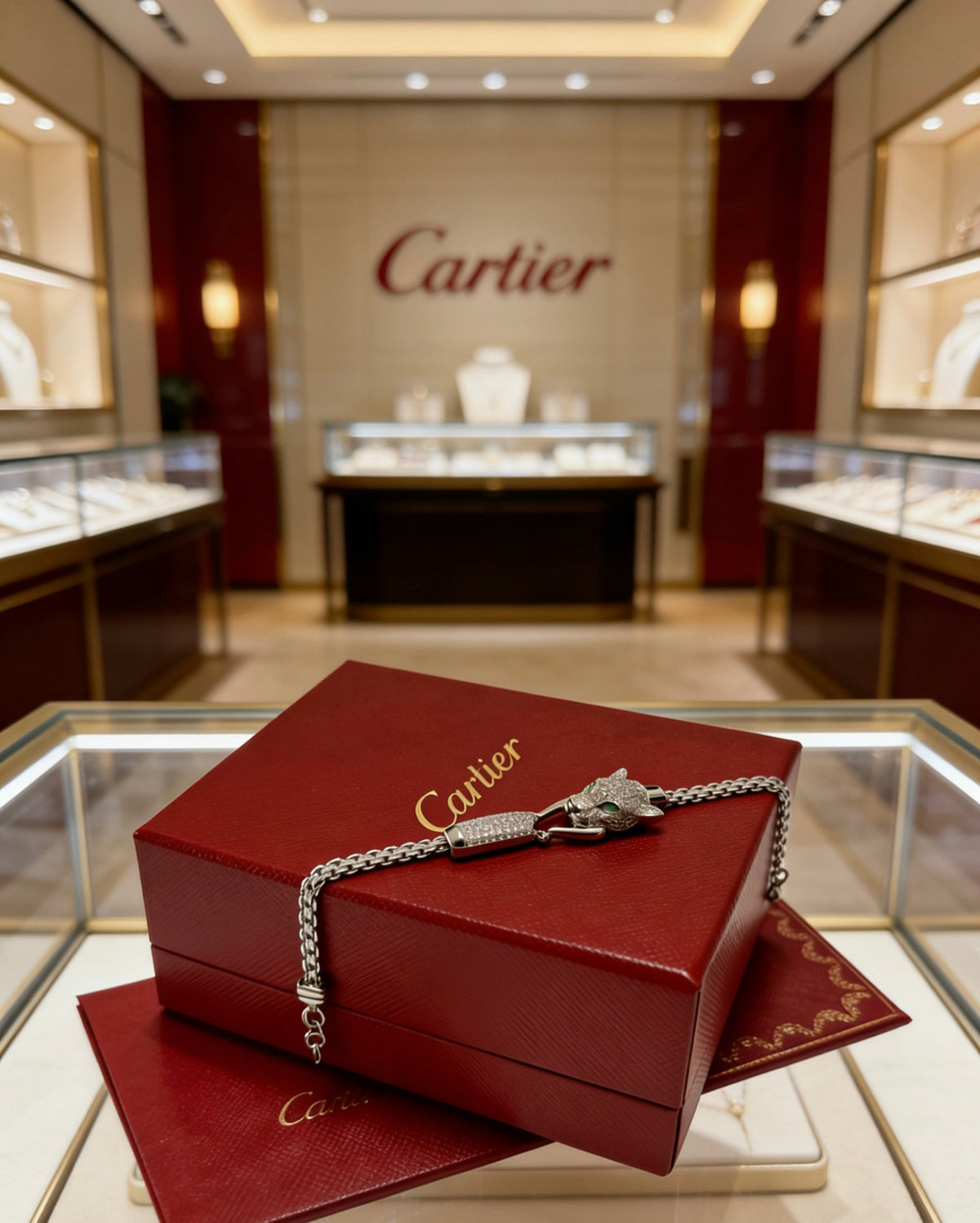 Martin Graham bracelet in polished metal-tone – detail view