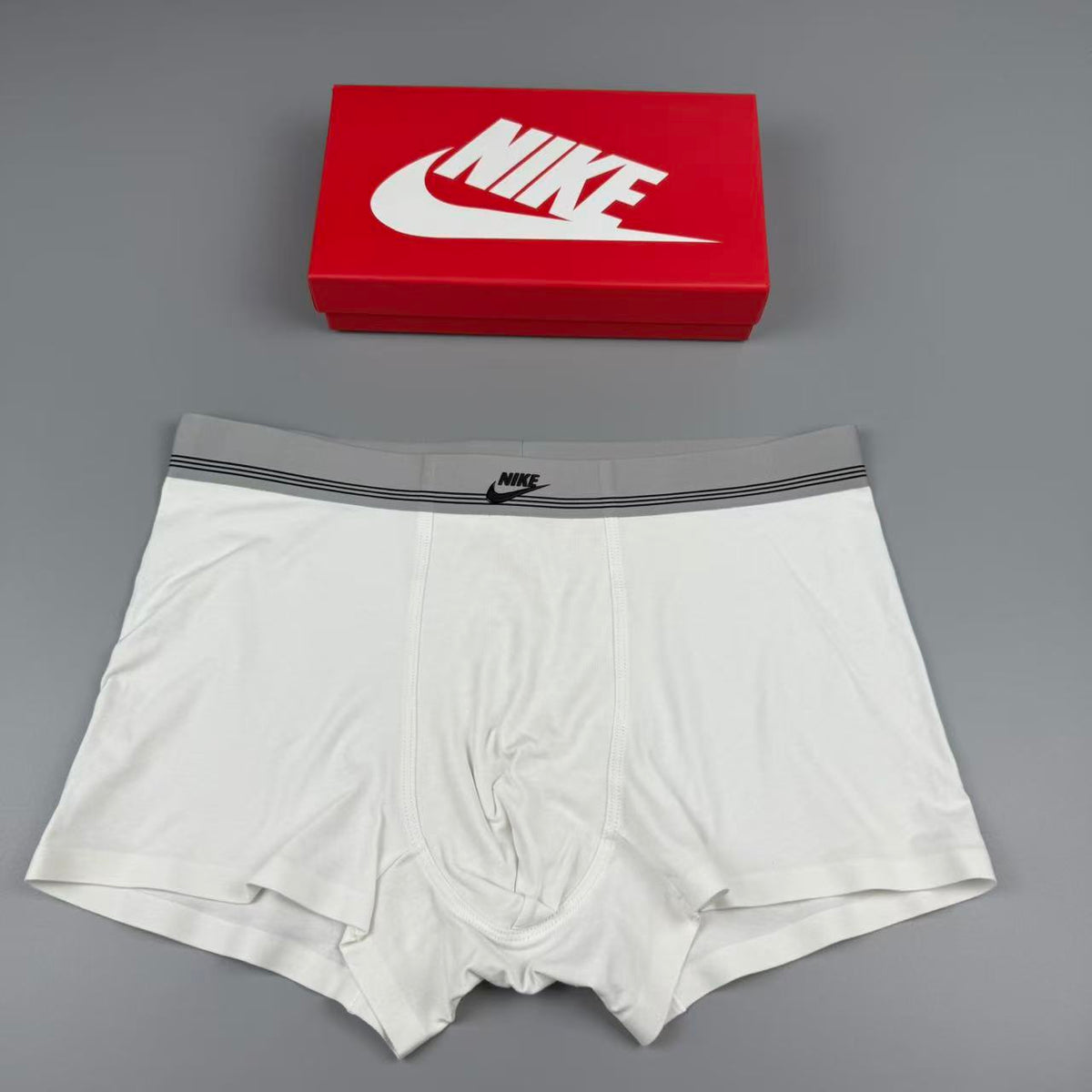 Nike Logo Detail Men's Boxer Briefs - 3-Piece Box