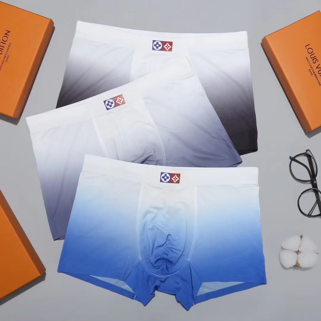 Louis Vuitton Tonal Waistbands Men's Boxer Briefs - 3-Piece Box