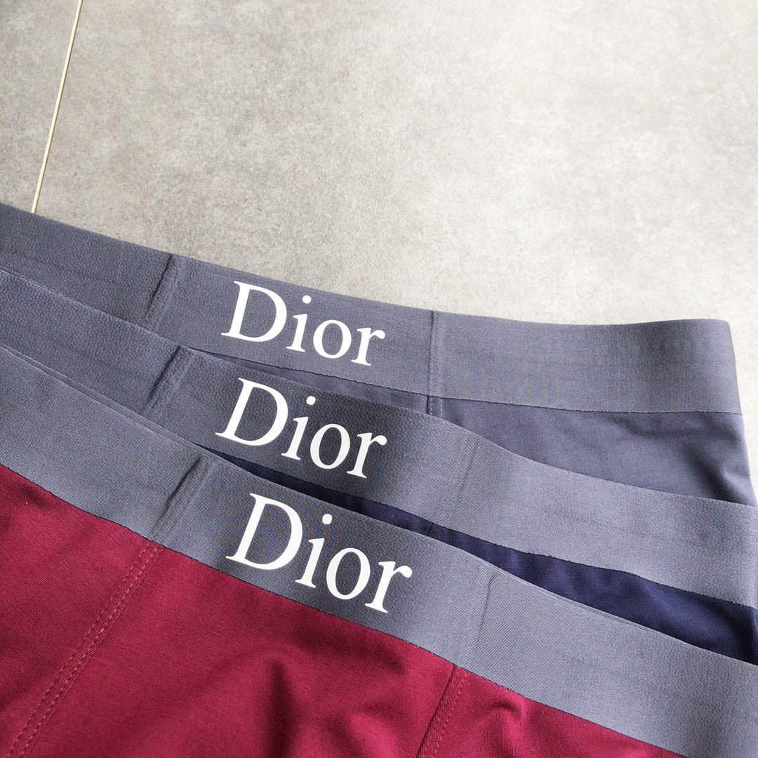 Dior Small Bee Details Men's Boxer Briefs - 3-Piece Box