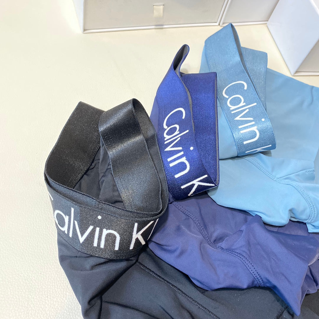 Calvin Klein Ice-Silk Men's Boxer Briefs - 3-Piece Box - Sizes L-XXL