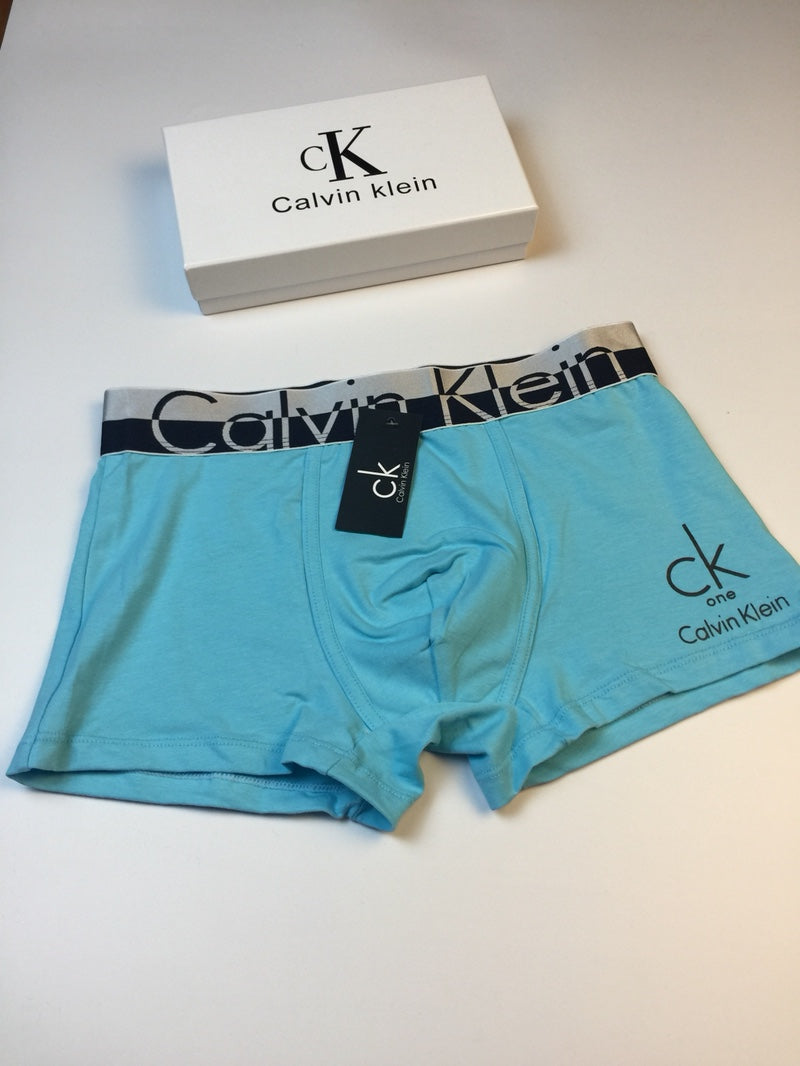 Calvin Klein Cotton Printed Waistbands Men's Boxer Briefs - 3-Piece Box