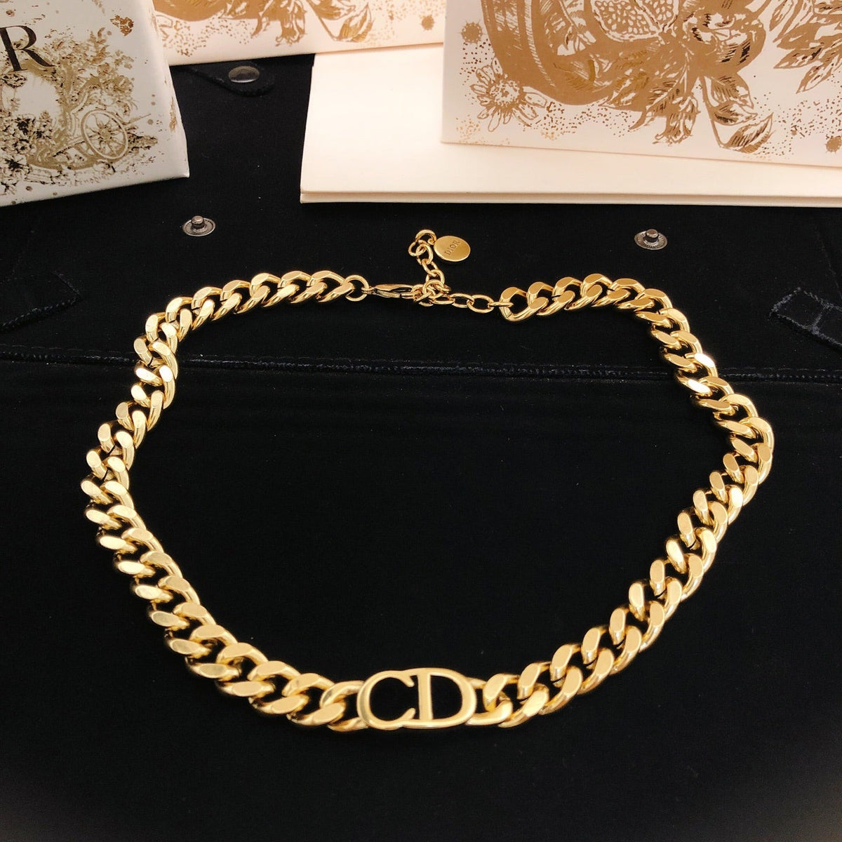 Martin Graham jewelry accessory in polished metal-tone – detail view