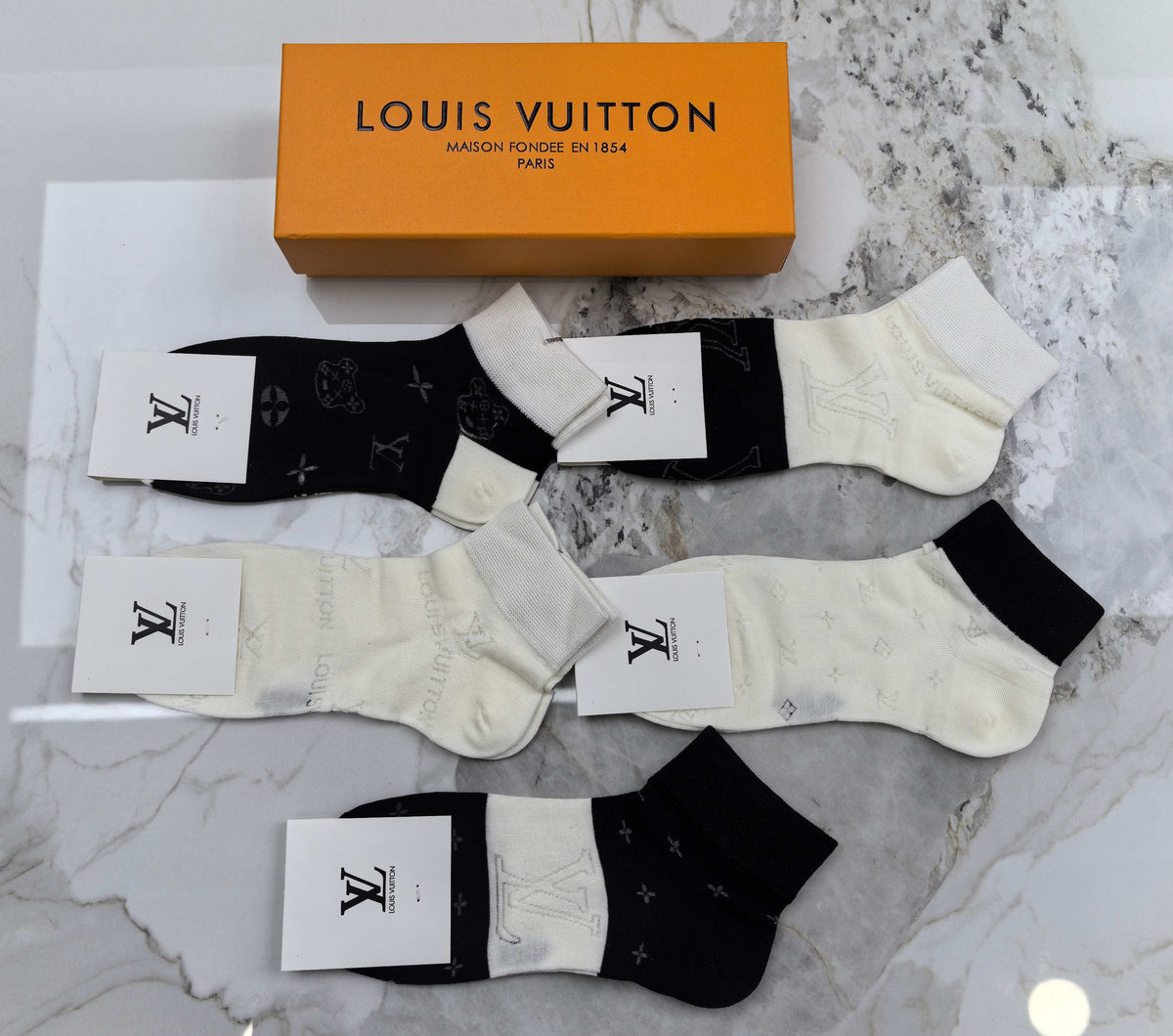 Louis Vuitton Modal Socks - 5-Pair Set