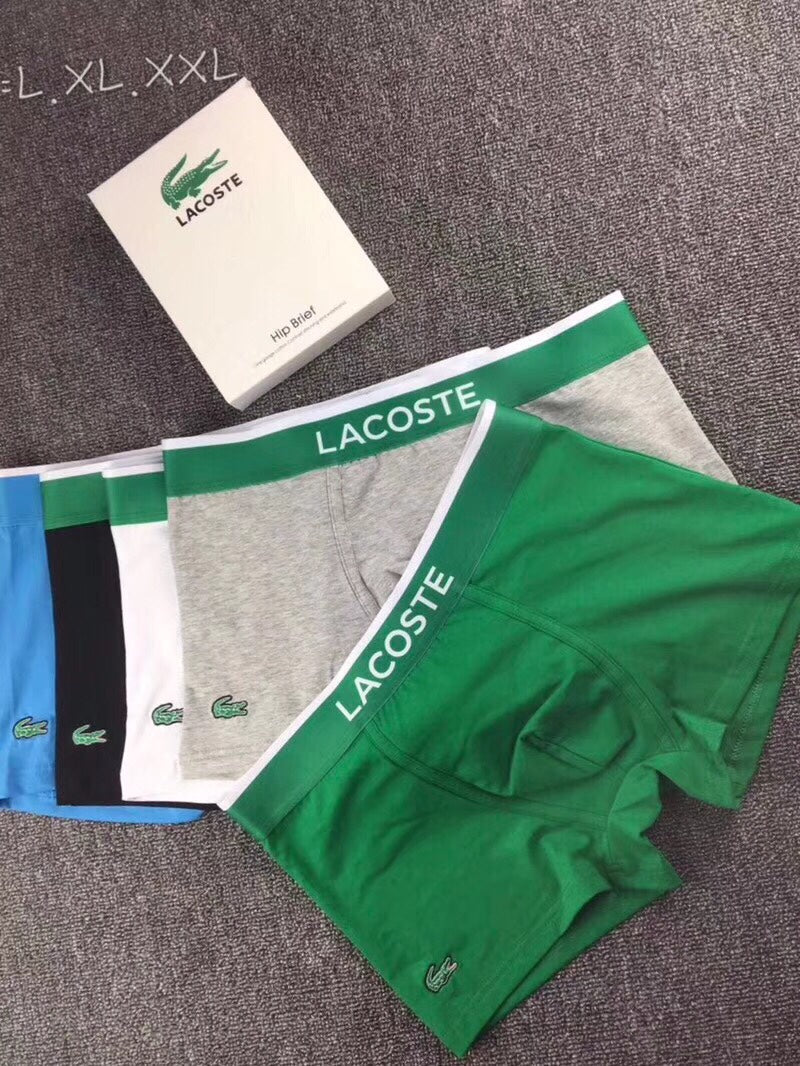 Lacoste Crocodile Details Men's Boxer Briefs