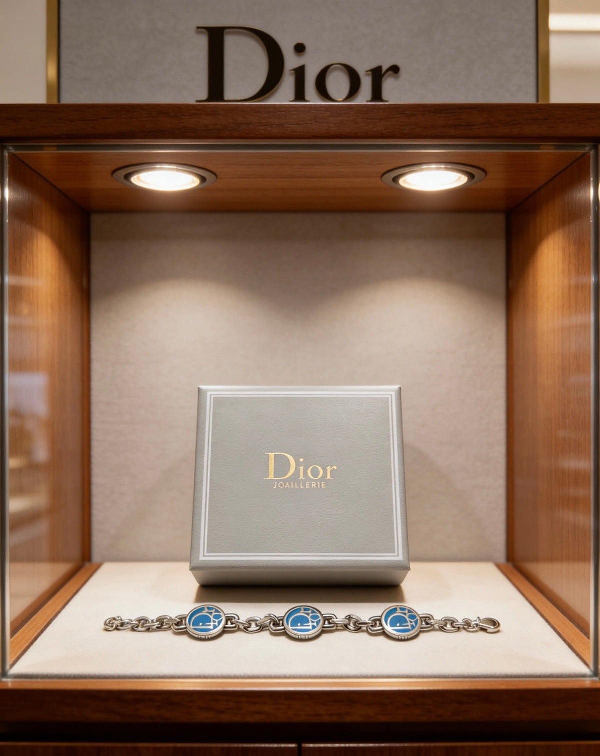 Martin Graham pendant necklace in polished metal-tone – detail view