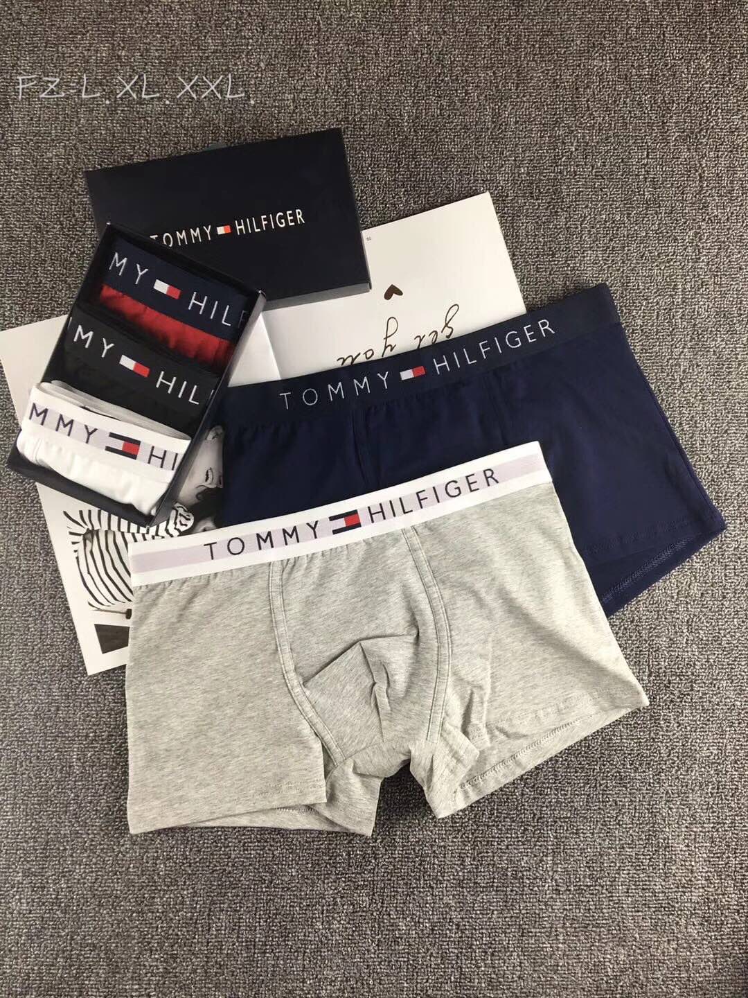 Tommy Hilfiger Odell Striped Logo Waistbands Men's Boxer Briefs