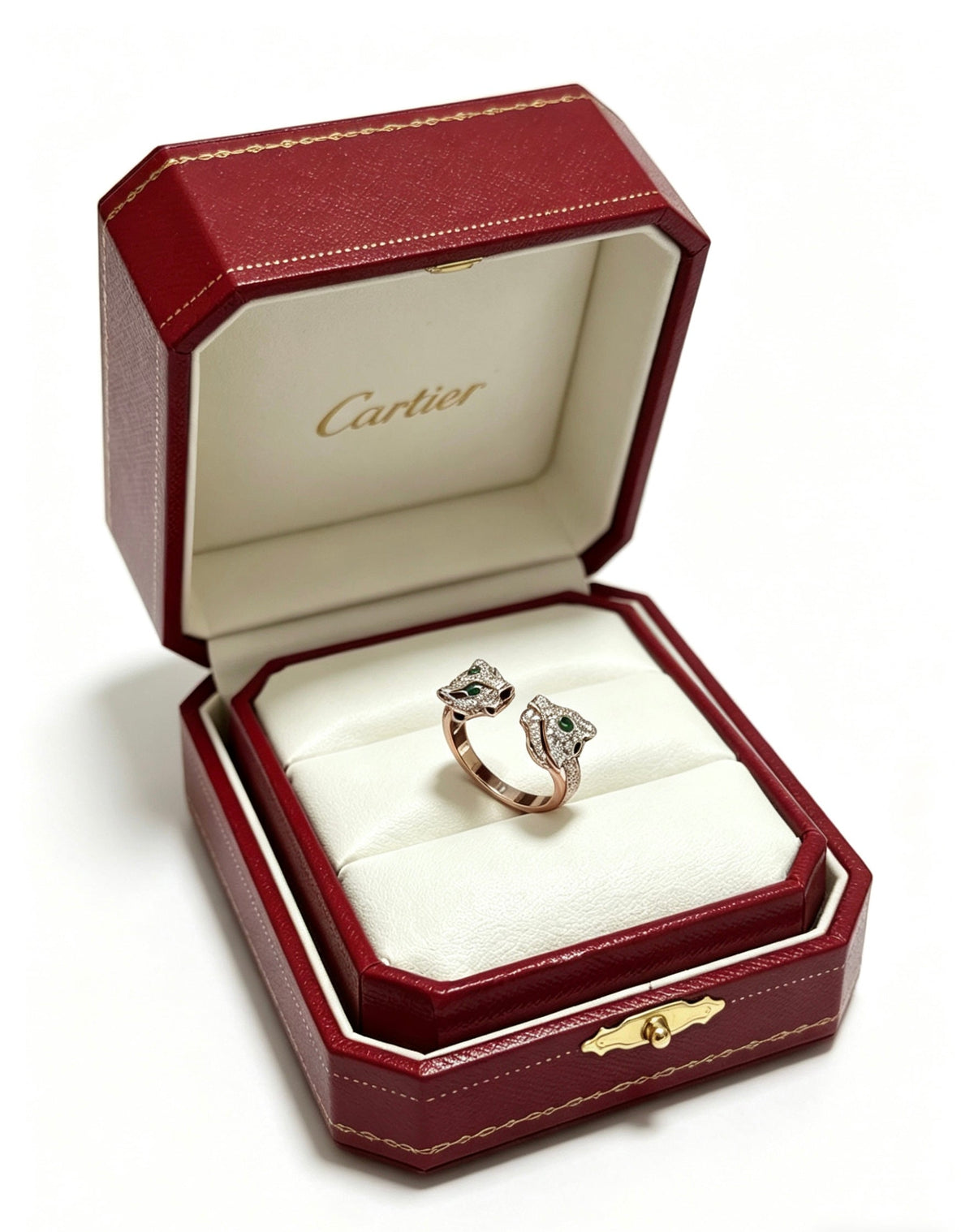 Martin Graham ring in polished metal-tone – detail view