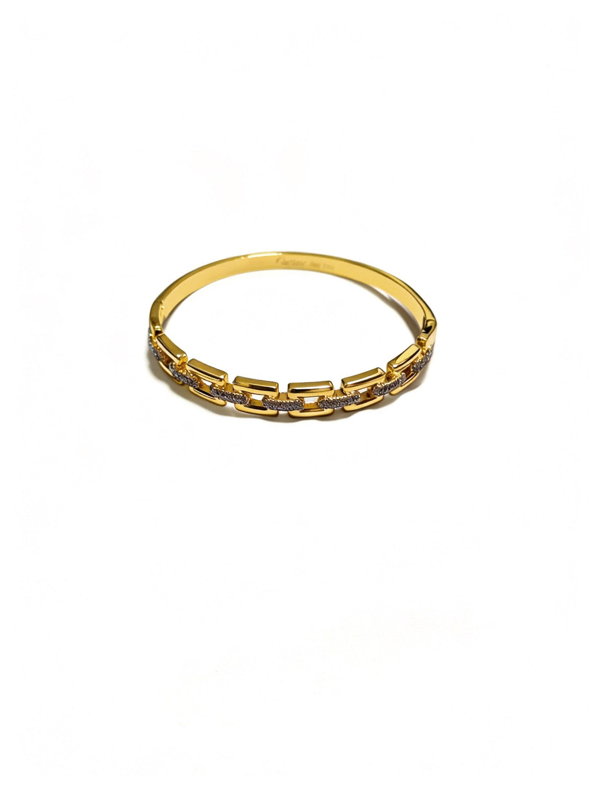 Martin Graham bracelet in polished metal-tone – detail view