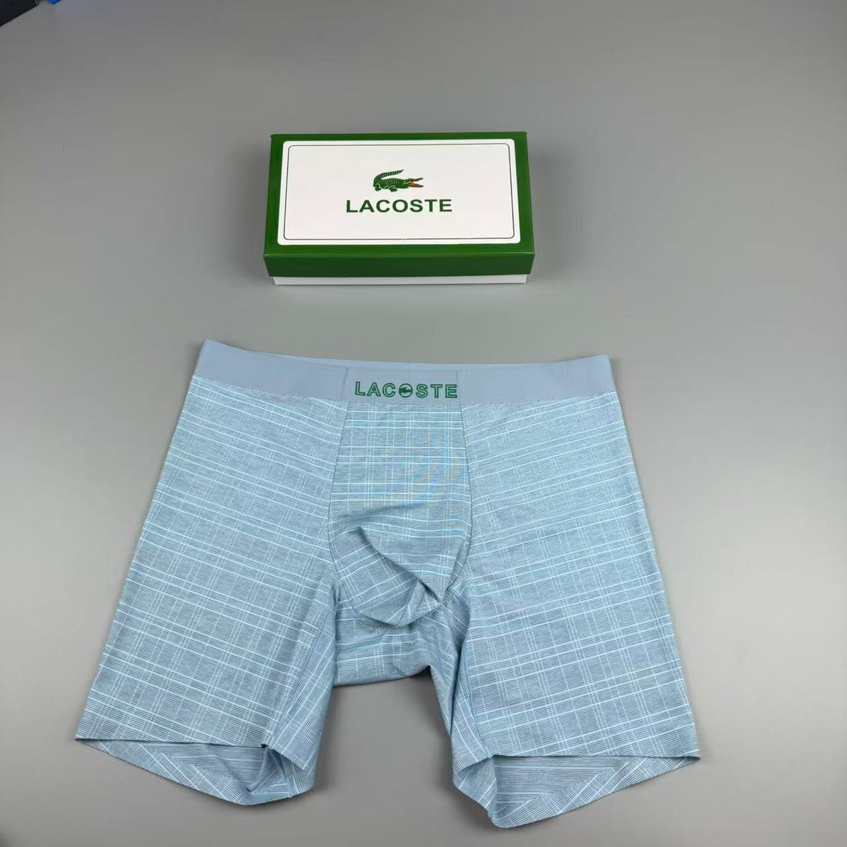 Unbranded Contrast Waistbands And Understated Front Branding Men's Boxer Briefs - 3-Piece Box