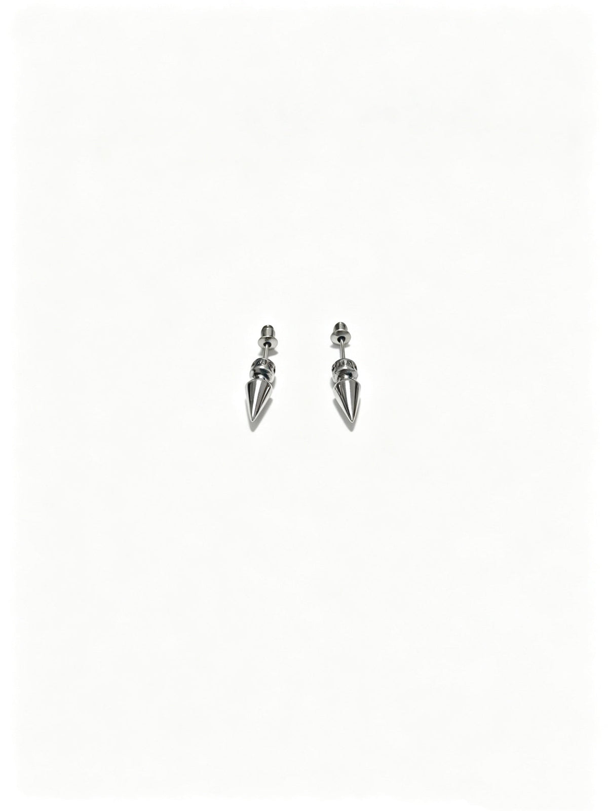 Martin Graham earrings in polished metal-tone – detail view