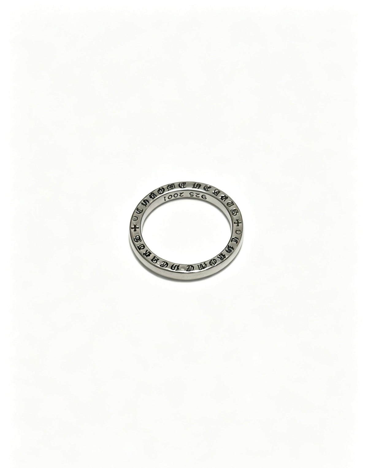 Martin Graham ring in polished metal-tone – detail view