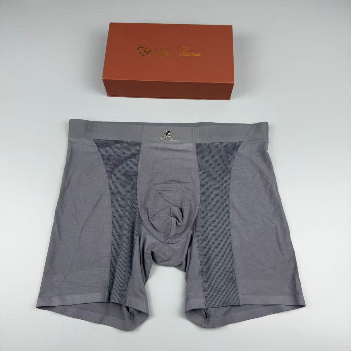 LP Logo Detail Men's Boxer Briefs - 3-Piece Box