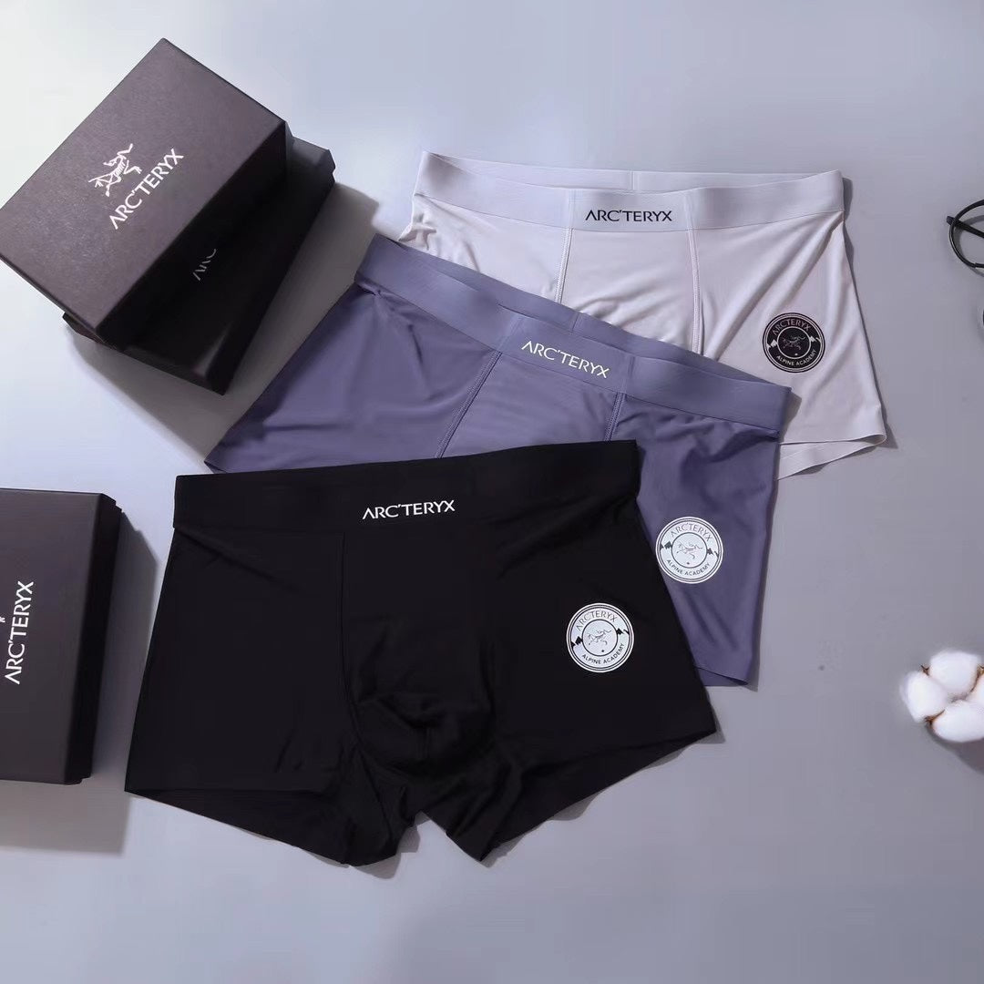 Arc'teryx Circular Bird Patches Men's Boxer Briefs - 3-Piece Box