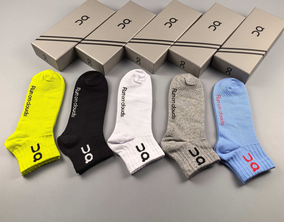 On Cotton Socks - 5-Pair Set