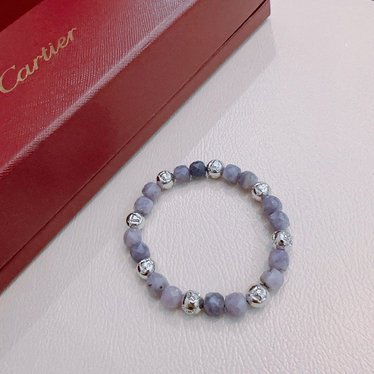 Martin Graham bracelet in polished metal-tone – side detail