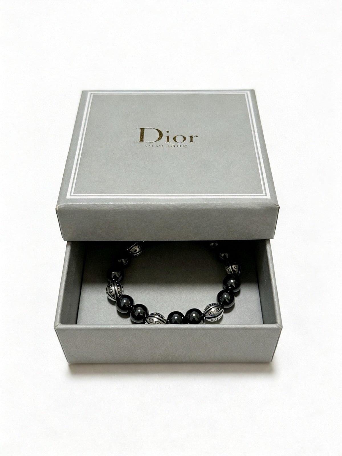 Martin Graham bracelet in polished metal-tone – side detail