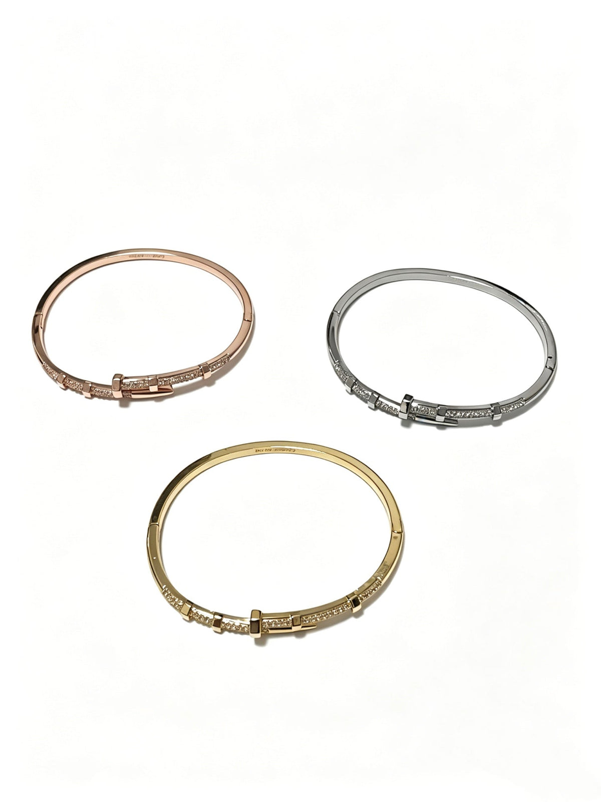 Martin Graham bracelet in polished metal-tone – side detail